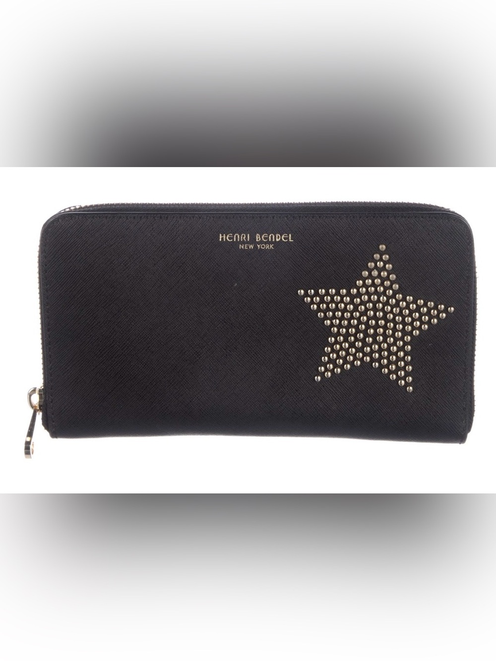 Henri Bendel Star-Studded Continental Wallet